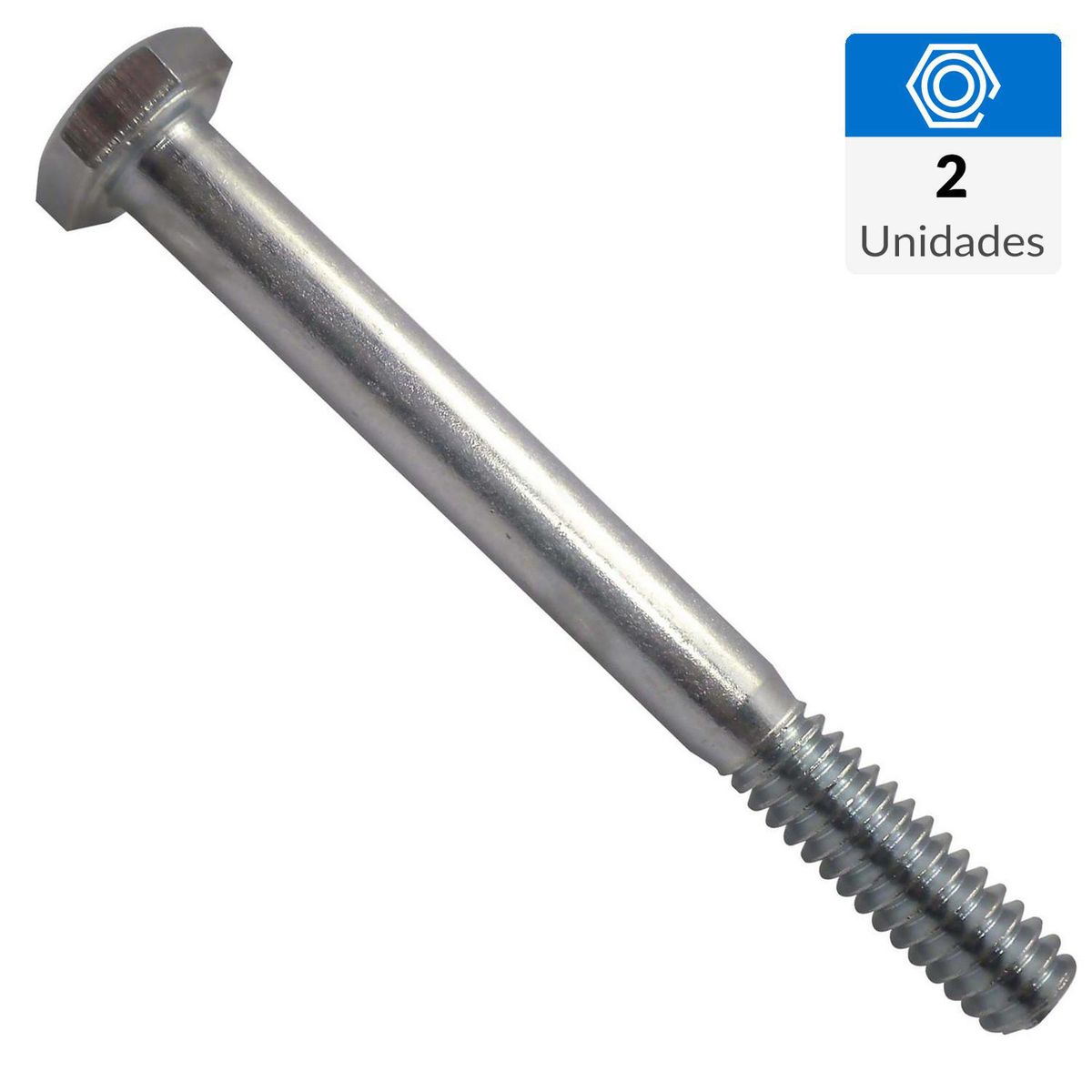 FIXSER - Perno Hexagonal G2 1/2-12X2 1/2 ZBR 2 unidades