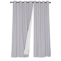 Set Cortinas Blackout 140x225 cm Gris