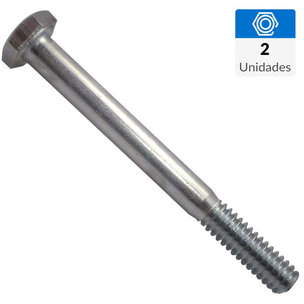 FIXSER - Perno Hexagonal G2 1/2-12X3 ZBR 2 unidades