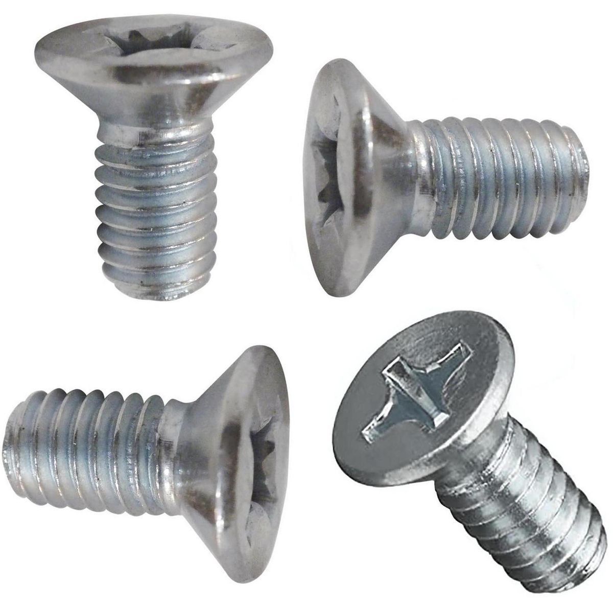 MAMUT - Perno cabeza plana phillips 1/8 x 2" zincado 4 unid