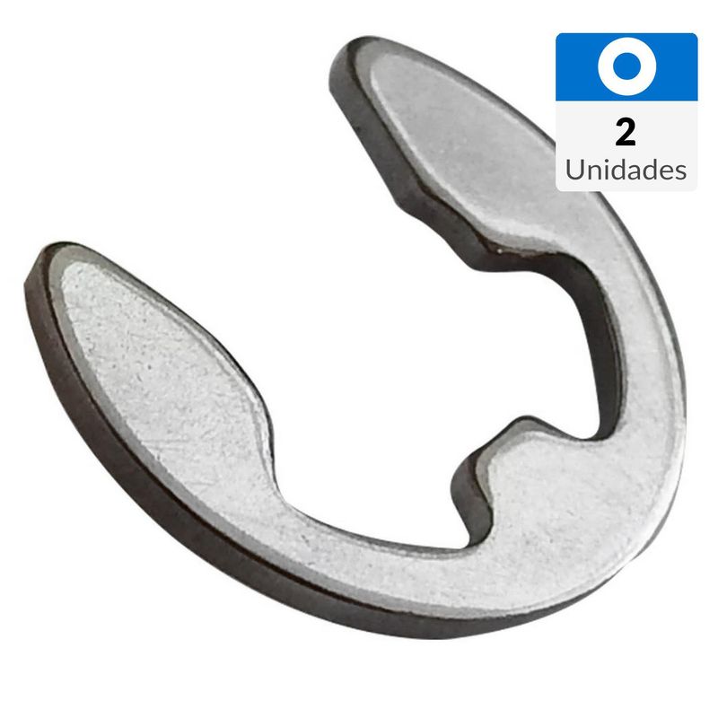 MAMUT - Anillo retención tipo "E" M15 zincado 2 unid