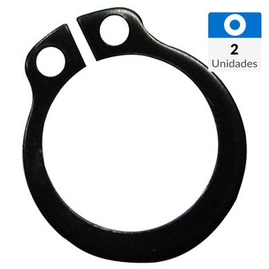 Seguro seagers exterior M12 pavonado 2 unidades