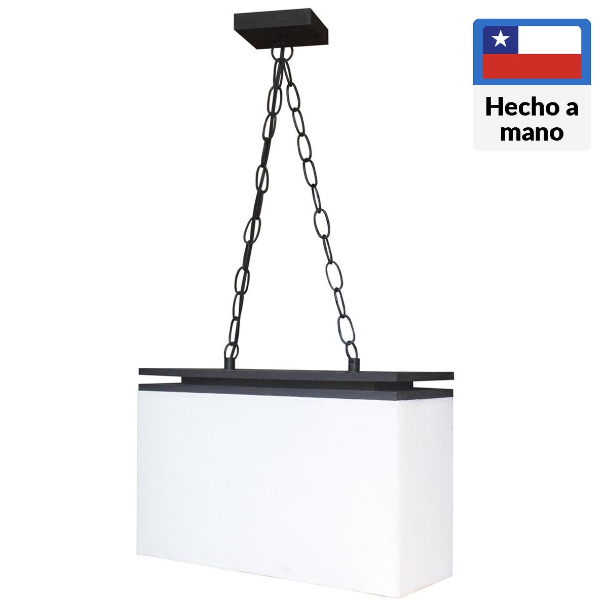 CAROLD STEVENS - Lámpara Colgante Chen Metal Negro