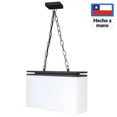 CAROLD STEVENS - Lámpara Colgante Chen Metal Negro