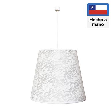Lampara de Colgar Romanica Blanca