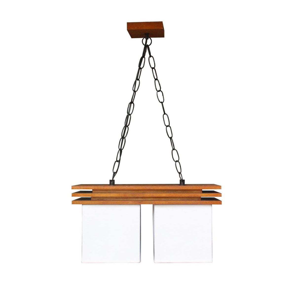 CAROLD STEVENS - Lámpara Colgante Everest Metal Negro