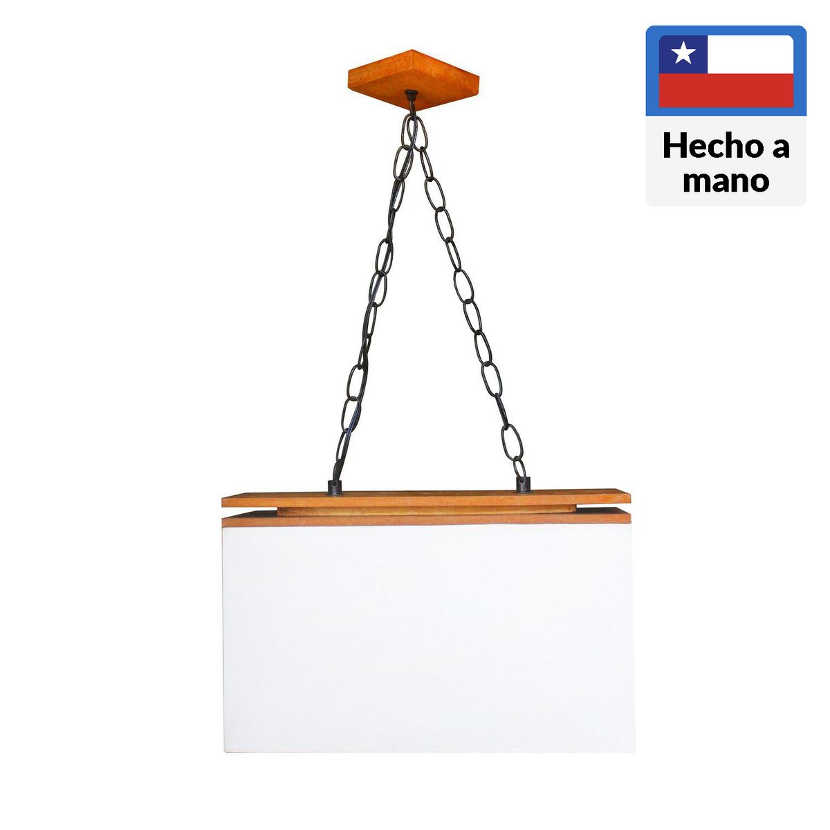 CAROLD STEVENS - Lámpara Colgante Chen Metal Blanco