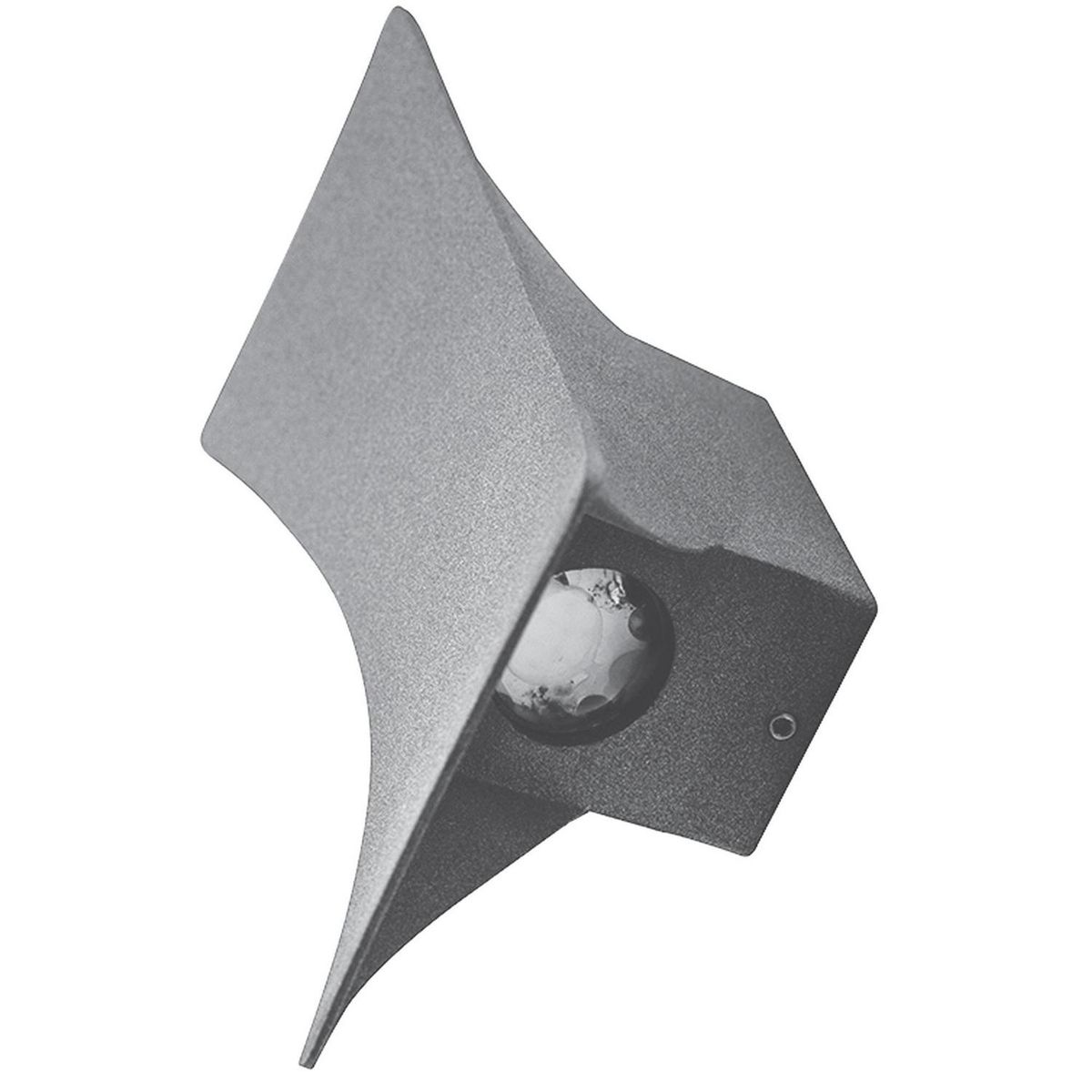 HB LEDS - Apliqué Led Bidireccional Metal Negro