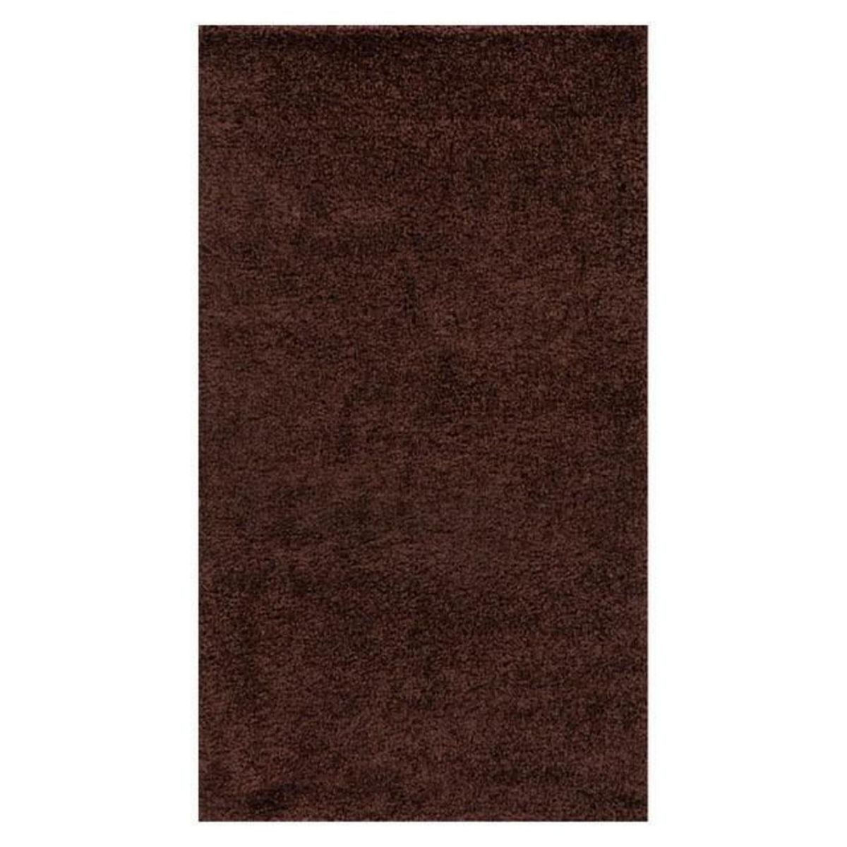 MASEL - Alfombra Nubia 140x200 cm Polipropileno Chocolate
