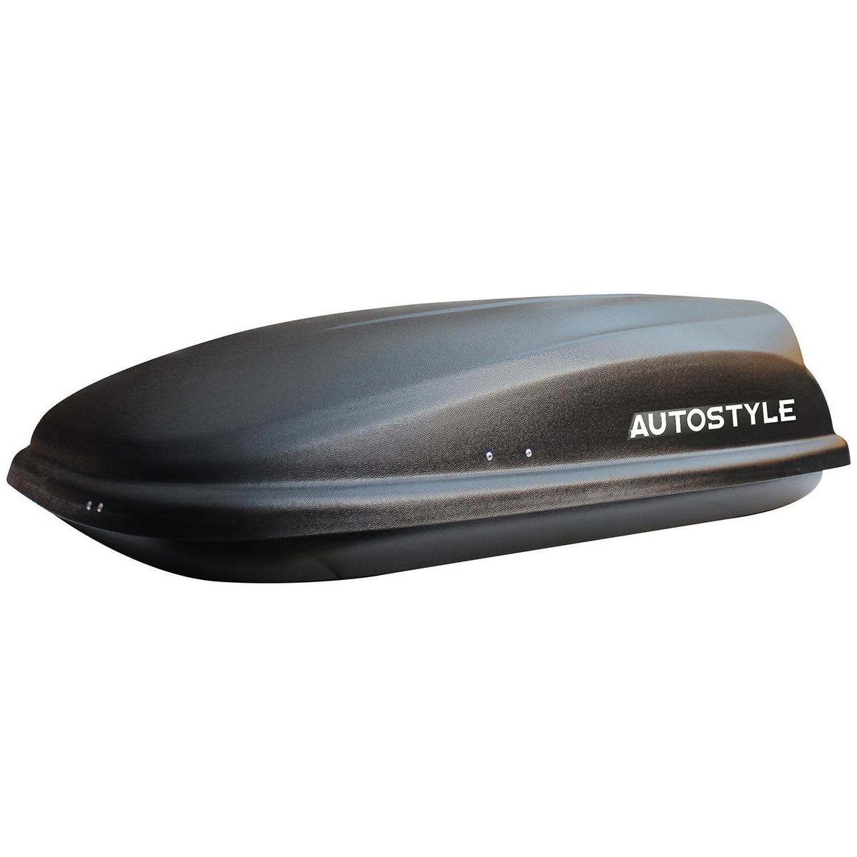 AUTOSTYLE - Caja Portaequipajes Autostyle Negra 320 Litros Resistente