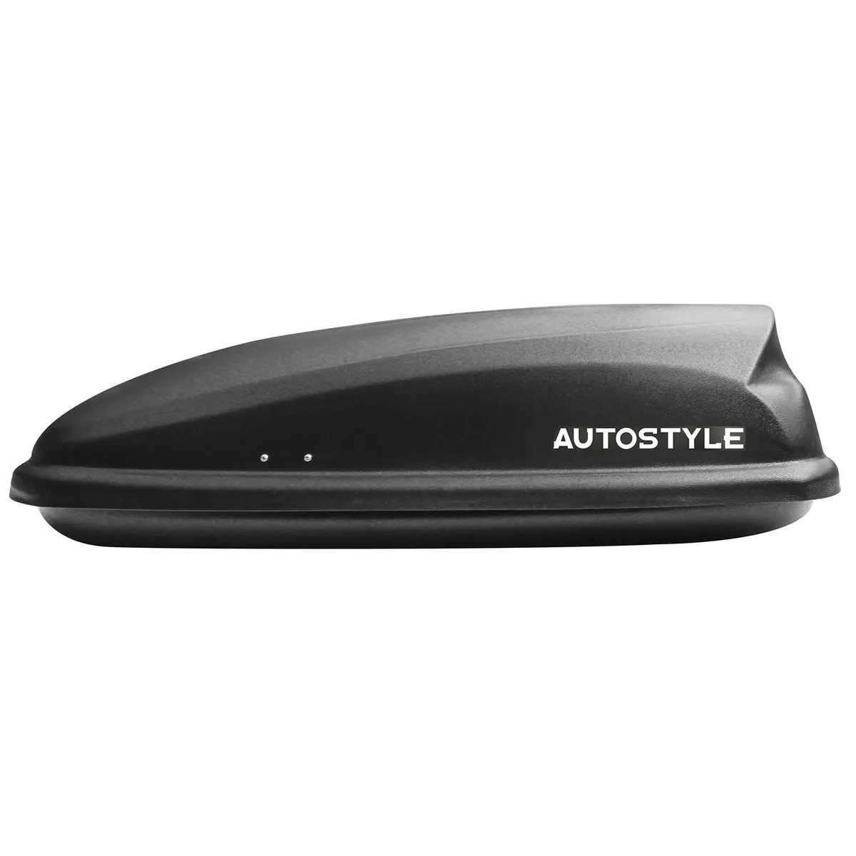 AUTOSTYLE - Caja Portaequipajes Autostyle Negra 320 Litros Resistente