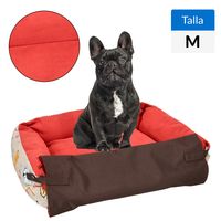 Cama mascota para Perro 15x65x110 cm Naranja