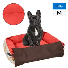 PETIZOOS - Cama mascota para Perro 15x65x110 cm Naranja