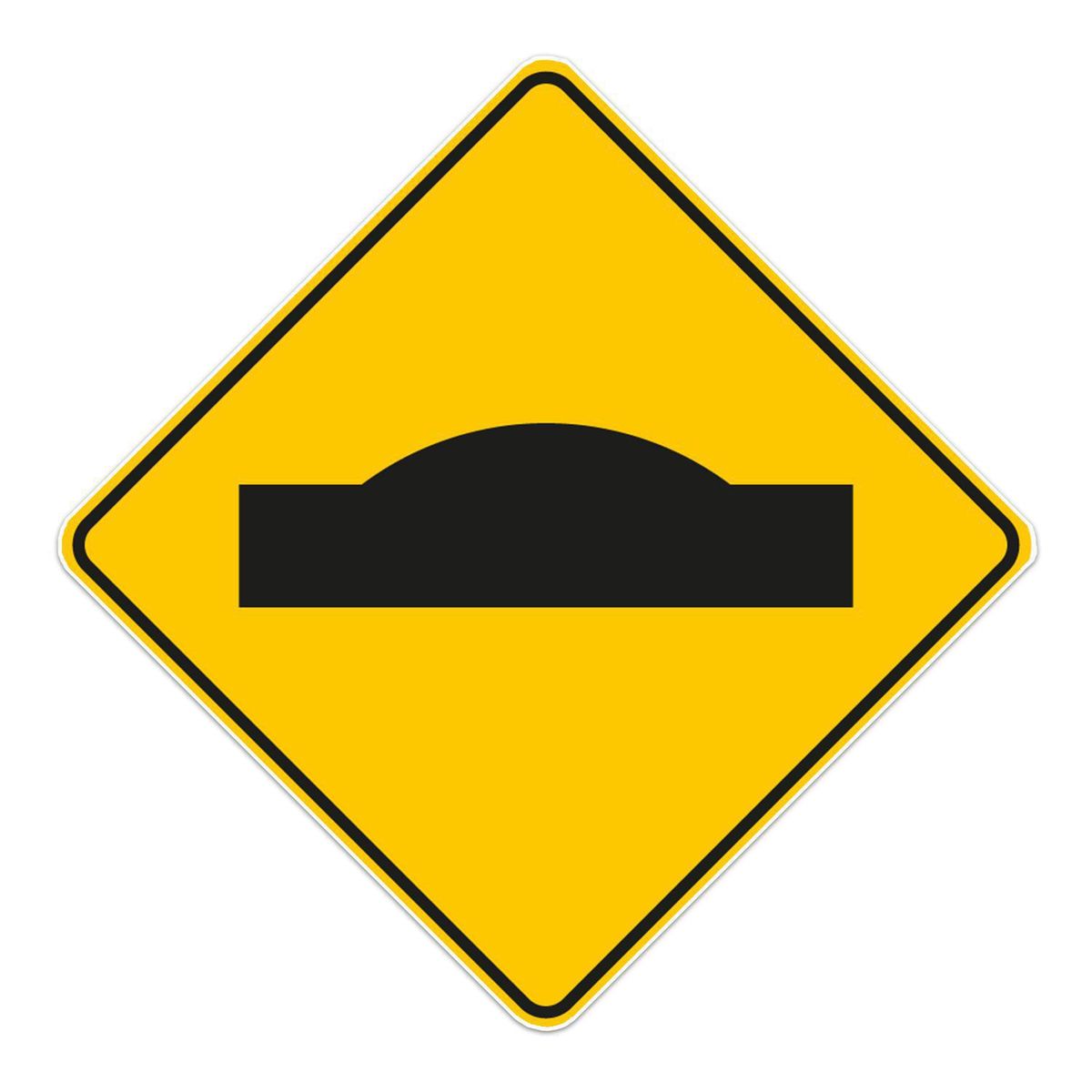 LORENZINI - Señal Resalto 60X60 cm Alum Gip