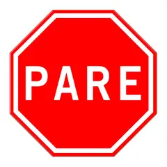 LORENZINI - Señal Pare 0.6X0.60 cm Aluminio Gip