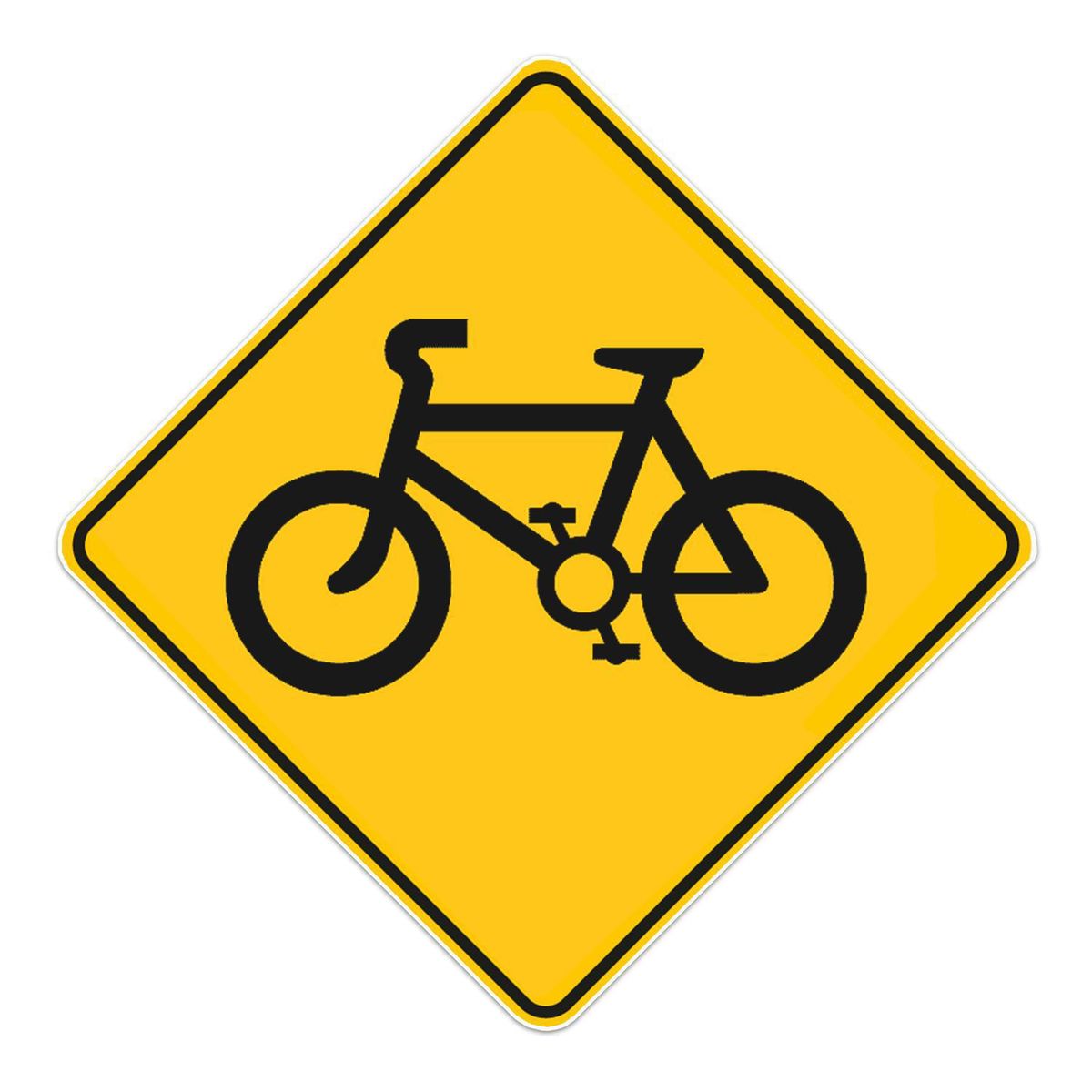 LORENZINI - Señal Ciclista Via 0.6X0.6 cm Aluminio Gip