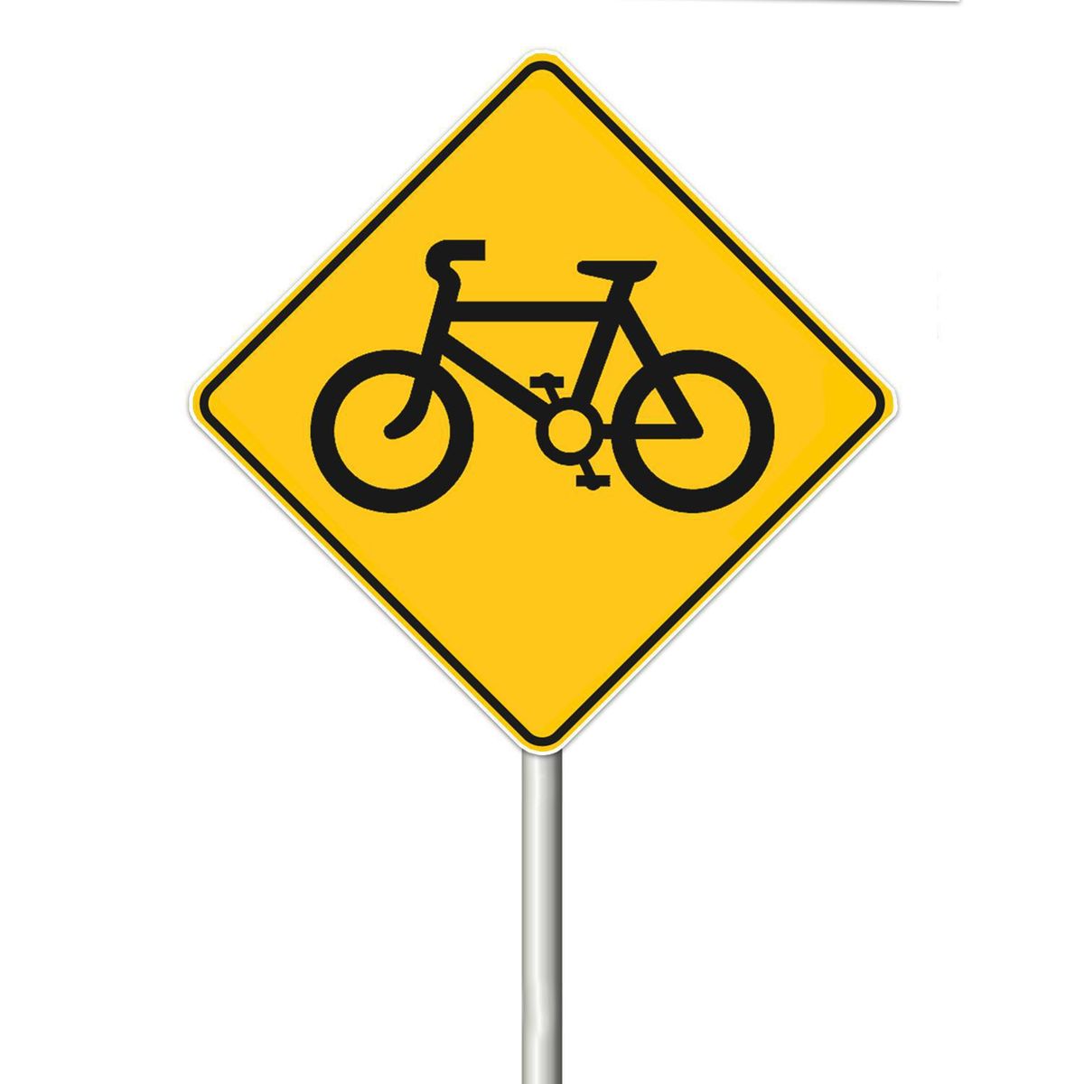 LORENZINI - Señal Ciclista Via 0.6X0.6 cm Aluminio Gip