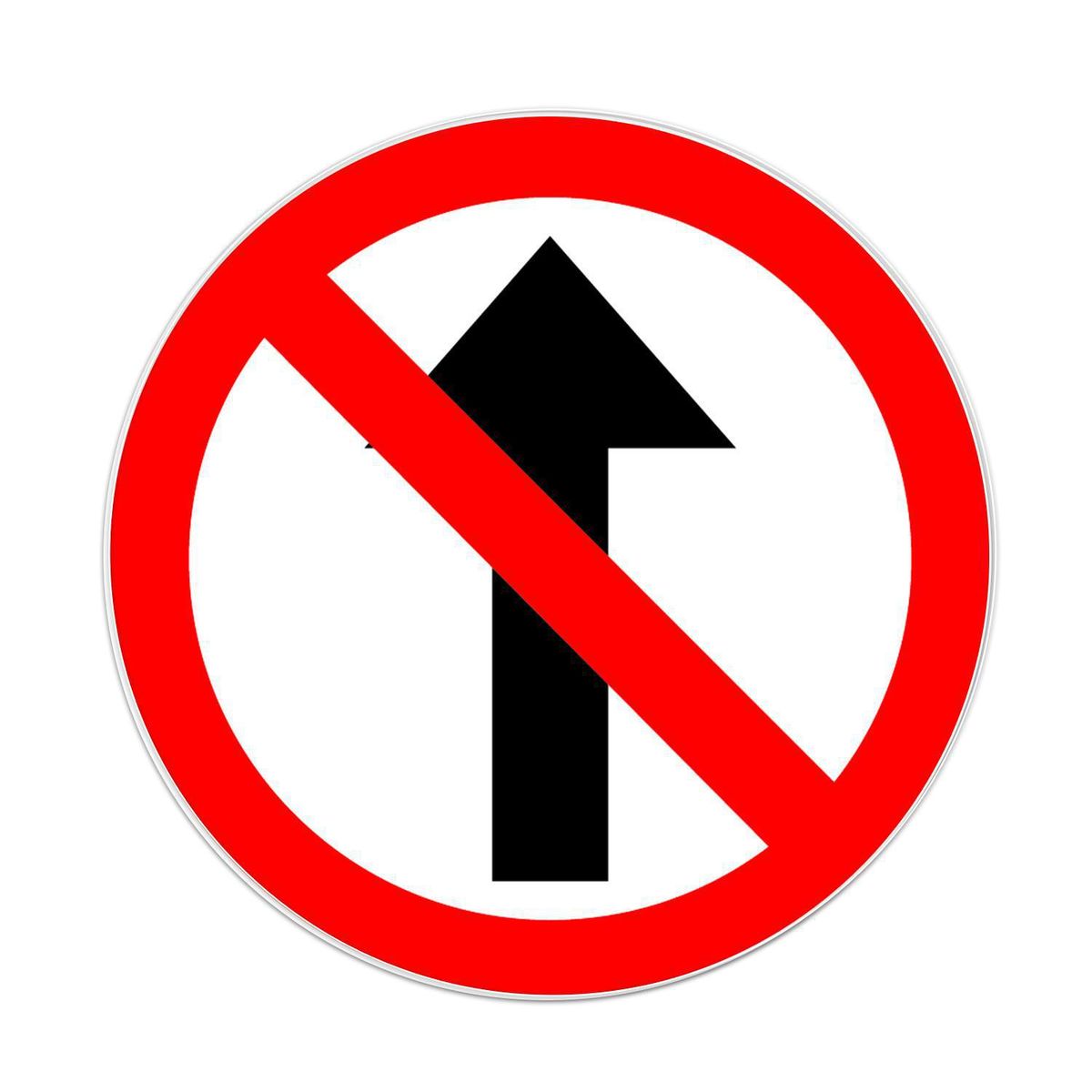 LORENZINI - Señal No Entrar 0.5X0.5 cm Aluminio Gip