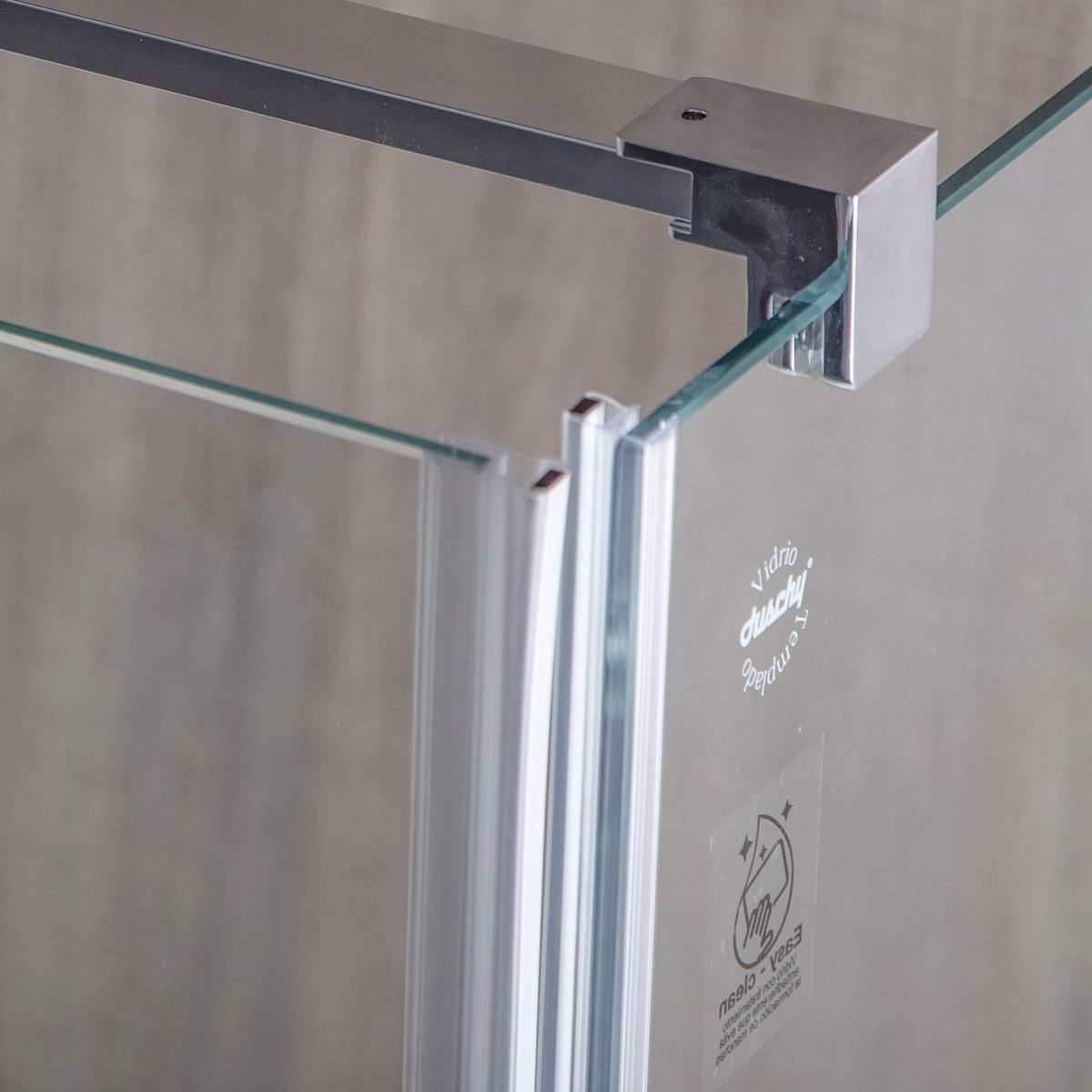 DUSCHY - Set burletes union magnético 90 vidrio 6mm