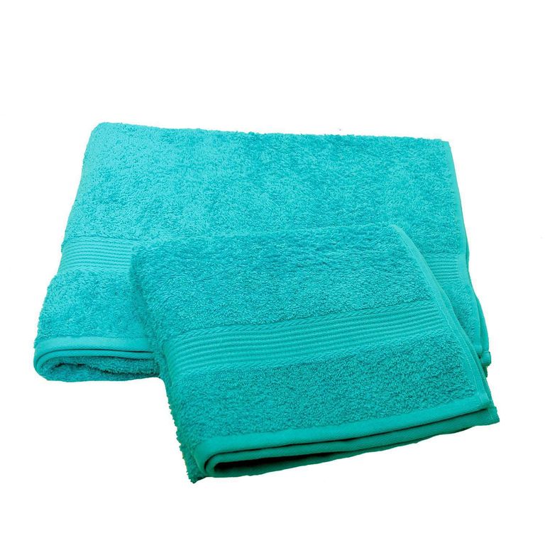 Set Toalla Baño 650 gr Toalla Cuerpo 70x140cm + Toalla Mano 45x90cm