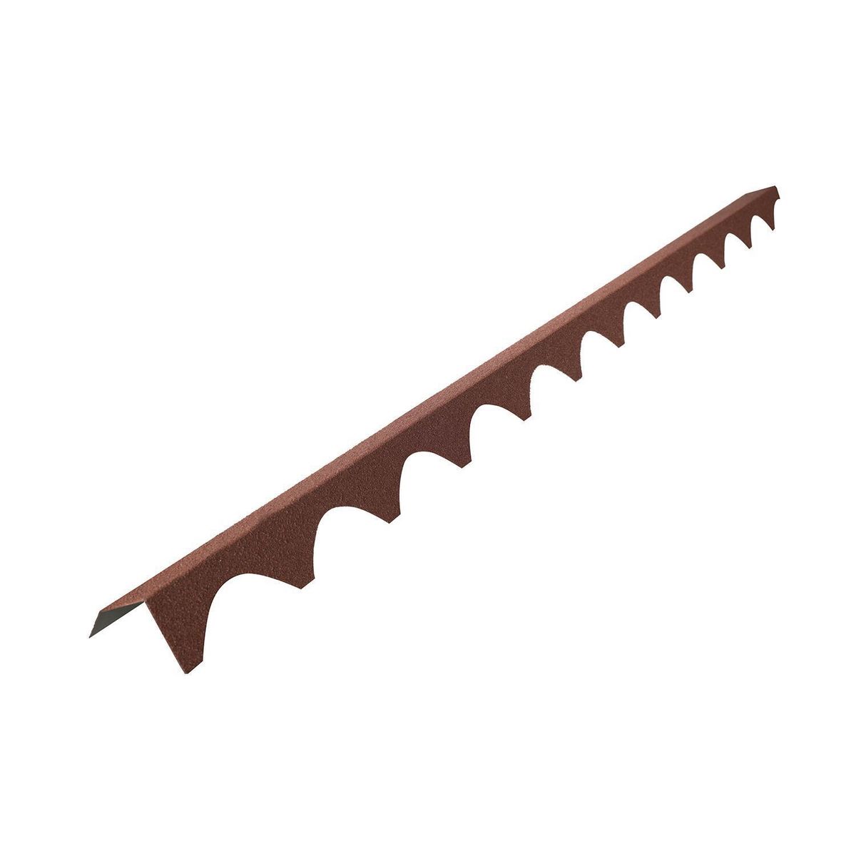 INPPA - Complemento Castellon Gravillado Zinc Gravillado 12x1745 mm 4 mm Rojo