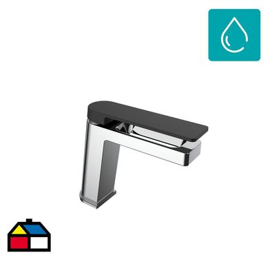 Monomando lavamanos inclina Crom-Black