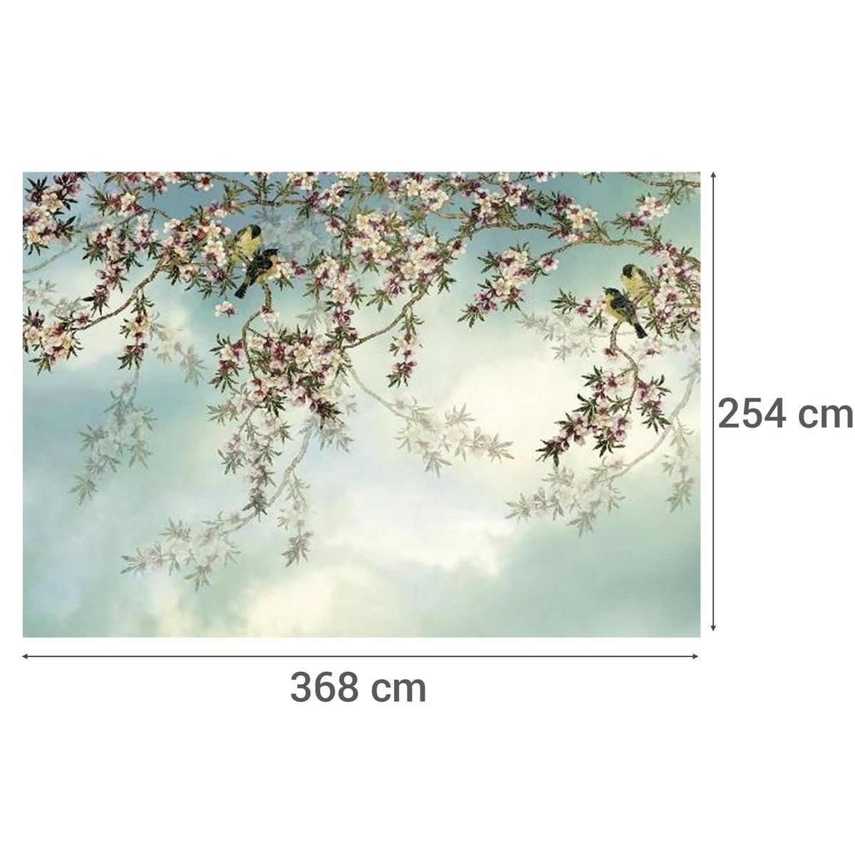 KOMAR - Fotomural 8 Piezas Sakura 8213 