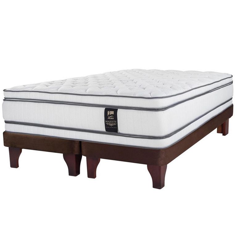 Cama 2 plazas Europea Majesty Beige