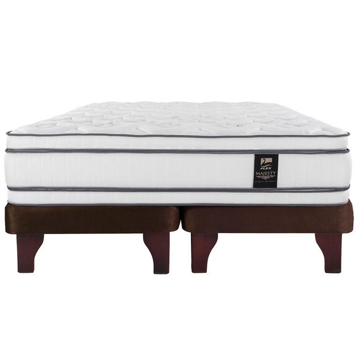 FLEX - Cama 2 plazas Europea Majesty Marfil