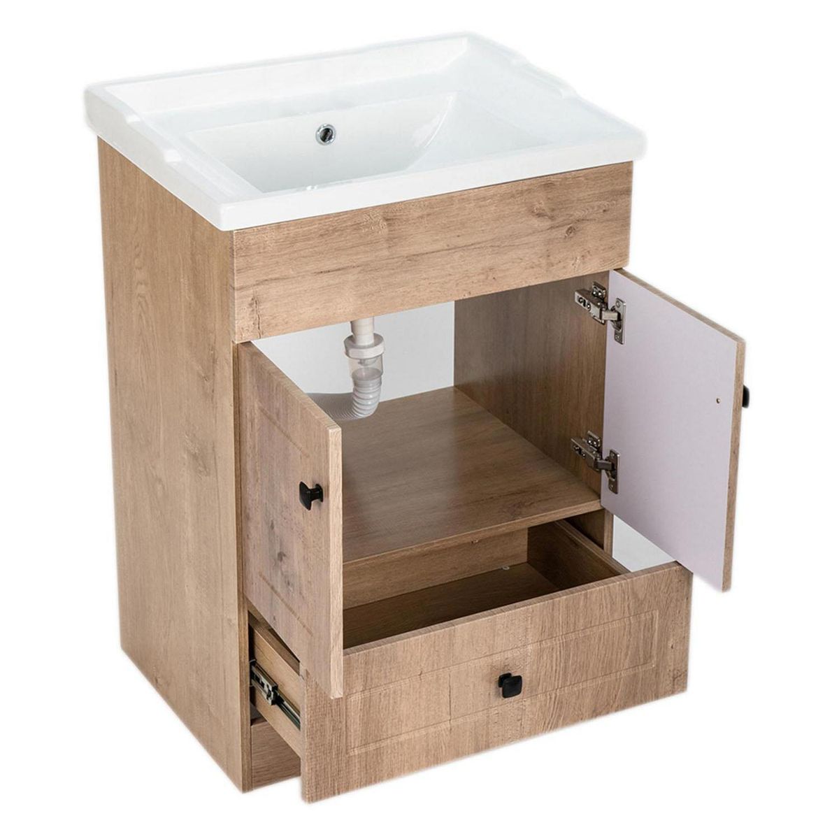 DOMSA - Kit mueble vanitorio B60PH-W F 60x47x80 cm