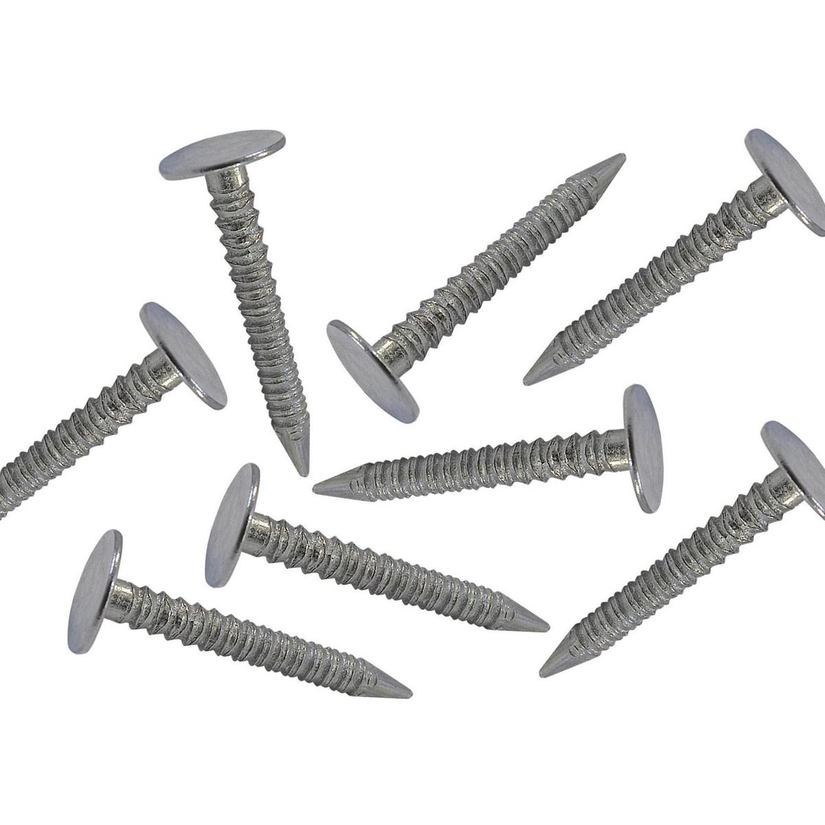 MAMUT - Clavo para teja asfaltica 2.7 x3/4" zincado brillante 8 unid