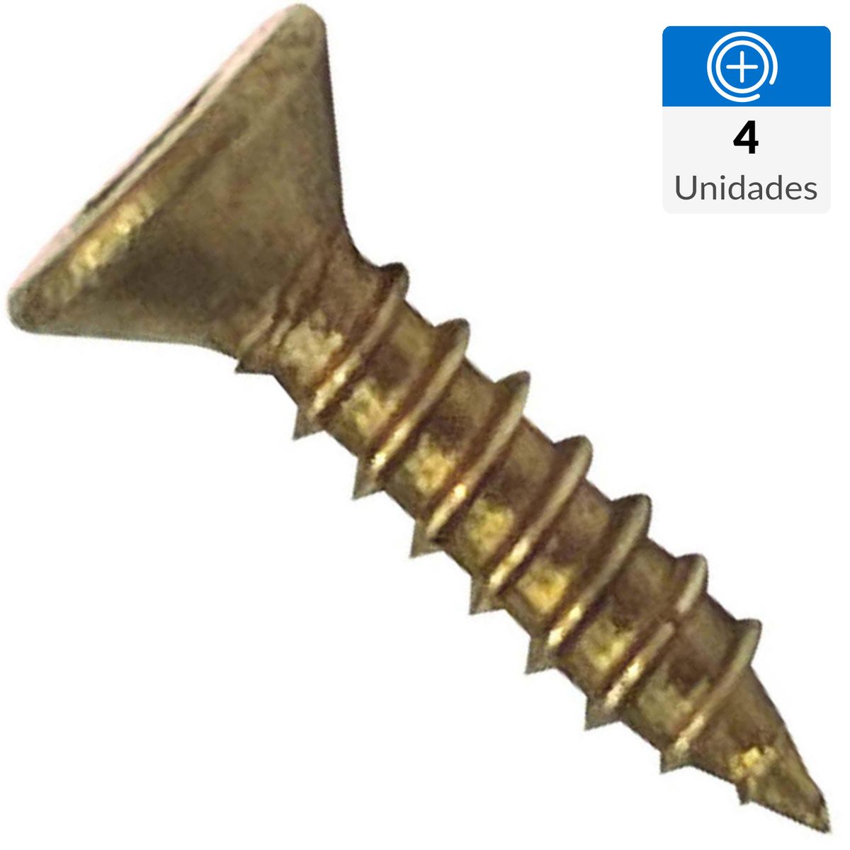 MAMUT - Tornillo Tirafondo Madera 5/8 " 2.8 mm 4 unidad(es)