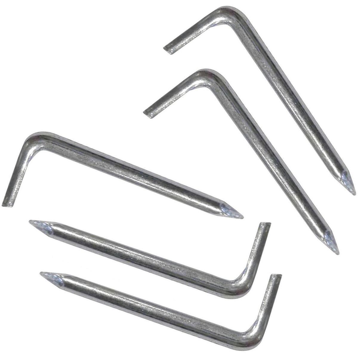 MAMUT - Clavo escuadra 3.0 x 2" zincado 5 unid