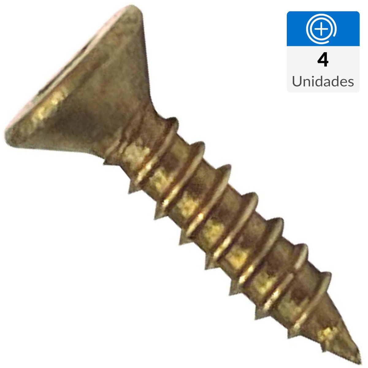MAMUT - Tornillo Tirafondo Madera 1 " 3.9 mm 4 unidad(es)