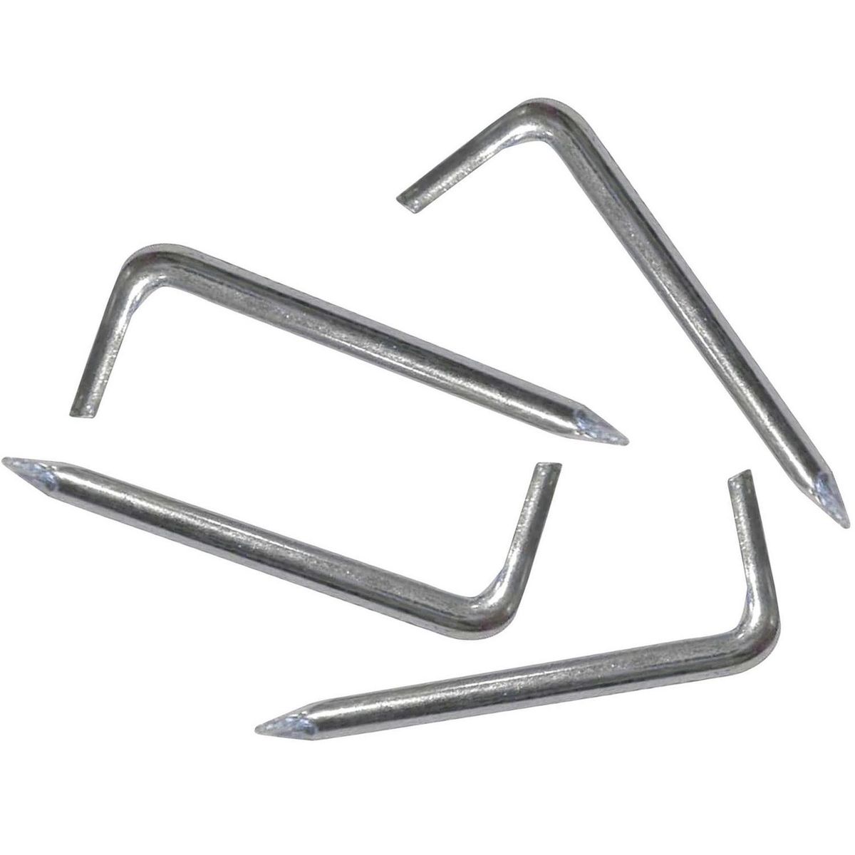 MAMUT - Clavo escuadra 4.0 x 3" zincado 4 unid