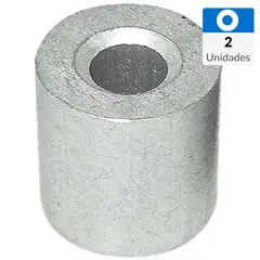 MAMUT - Tope de aluminio para cable 3/8 2 unid