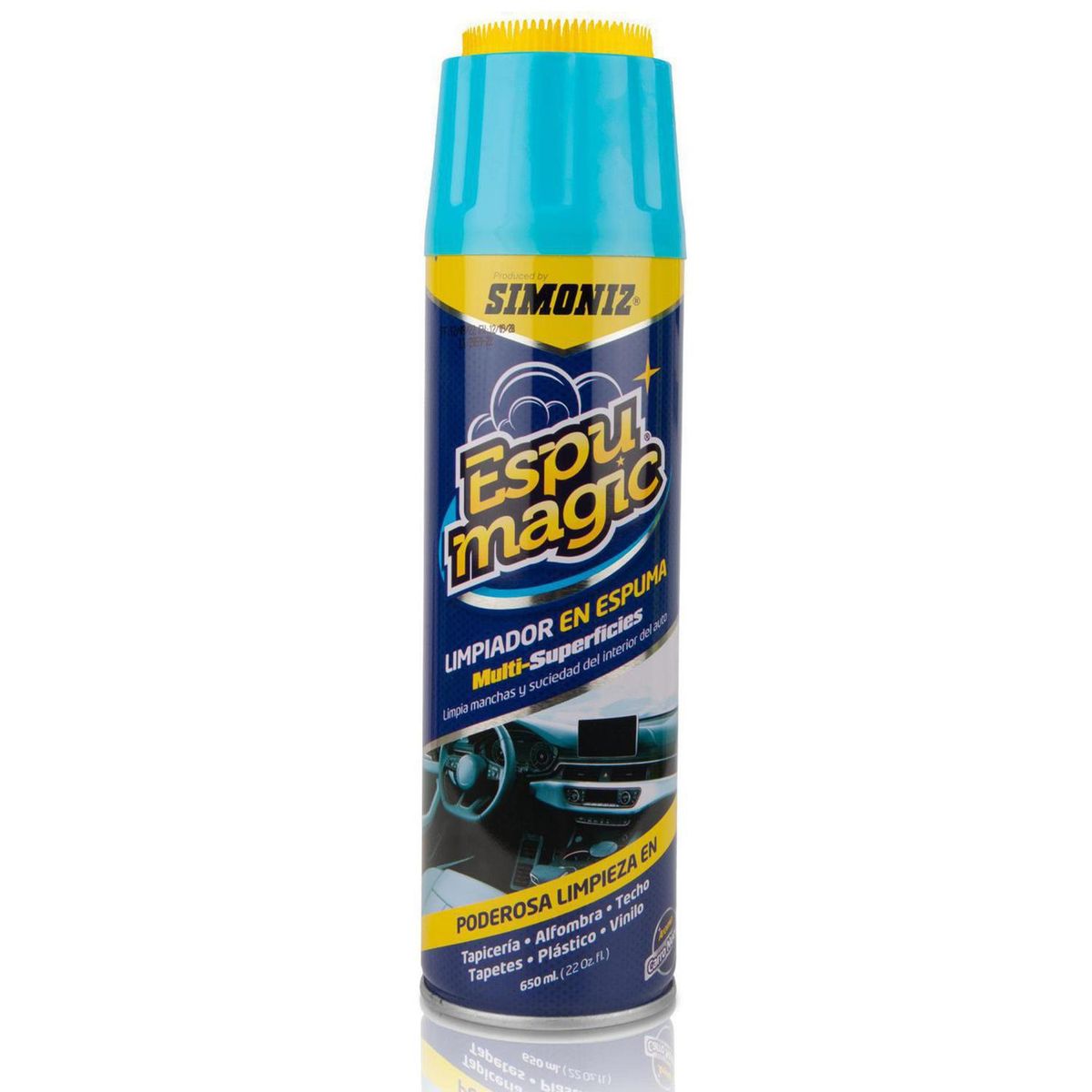 SIMONIZ - Limpiador Multisuperficies Simoniz 650 ml para Auto Tapicería