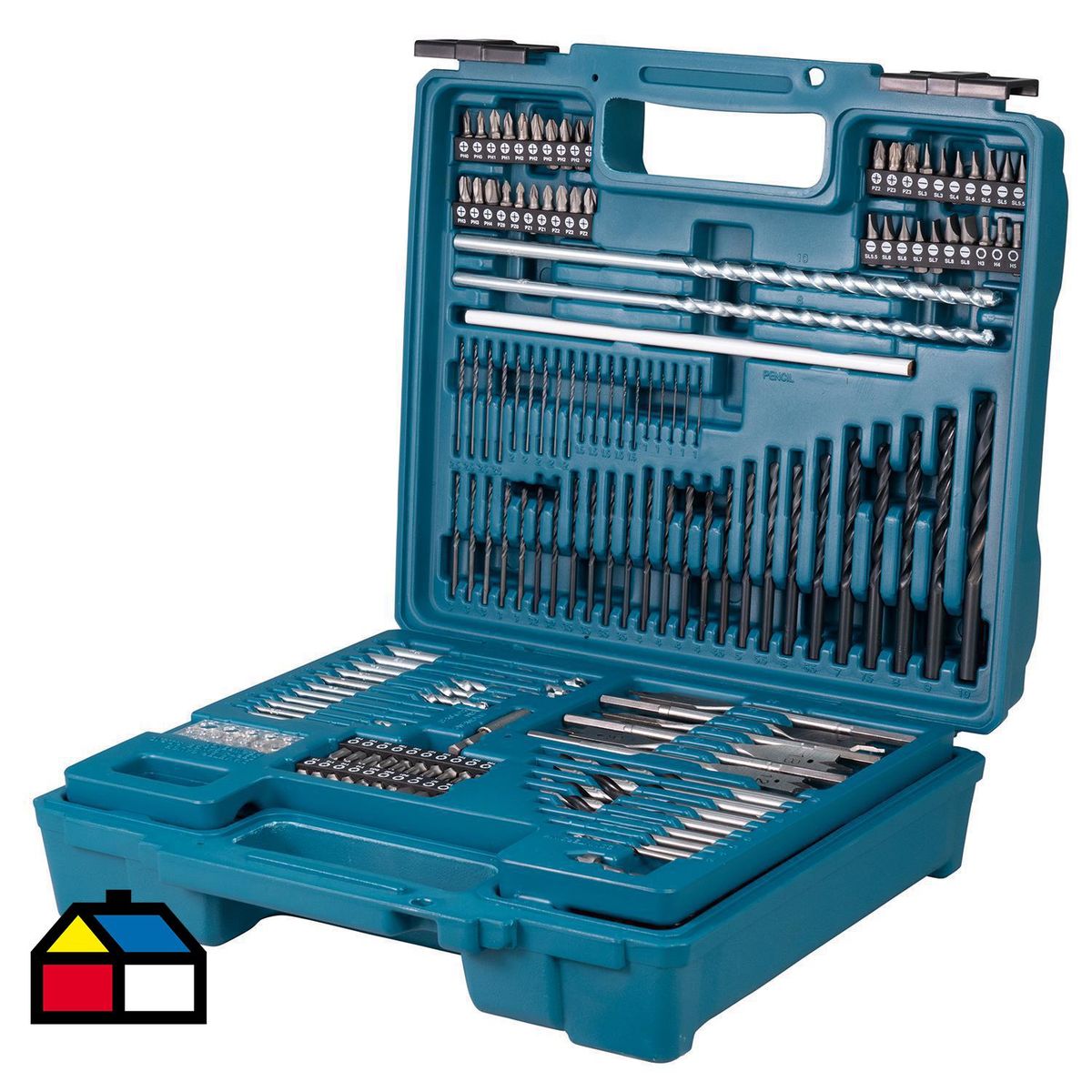 MAKITA - Set de brocas y puntas 212 piezas