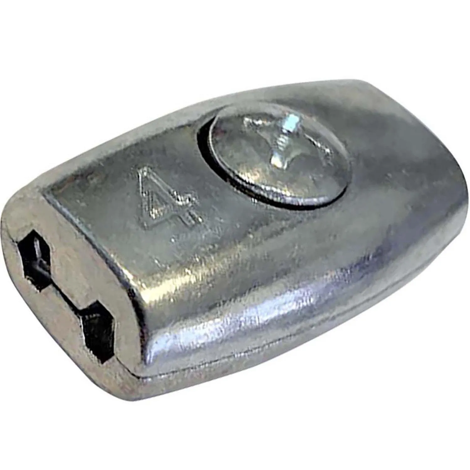 MAMUT Pack 2 Abrazaderas Oval Zincada Unión Cable Mm | Falabella Chile