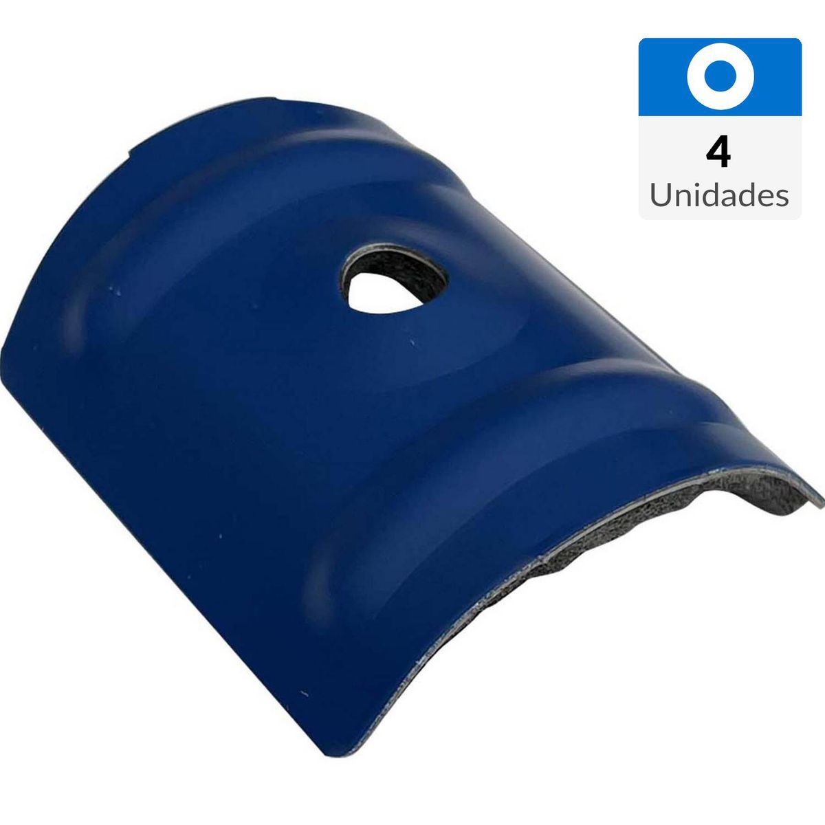 MAMUT - Golilla curva acero y epdm 6.5 azul 4 unid