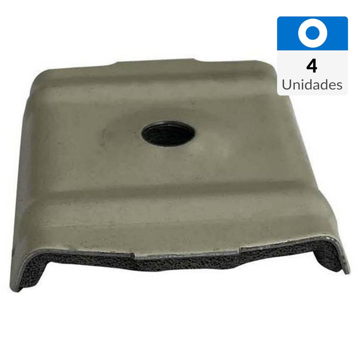 MAMUT - Golilla tipo k-35. acero y epdm 6.5 gris 4 unid