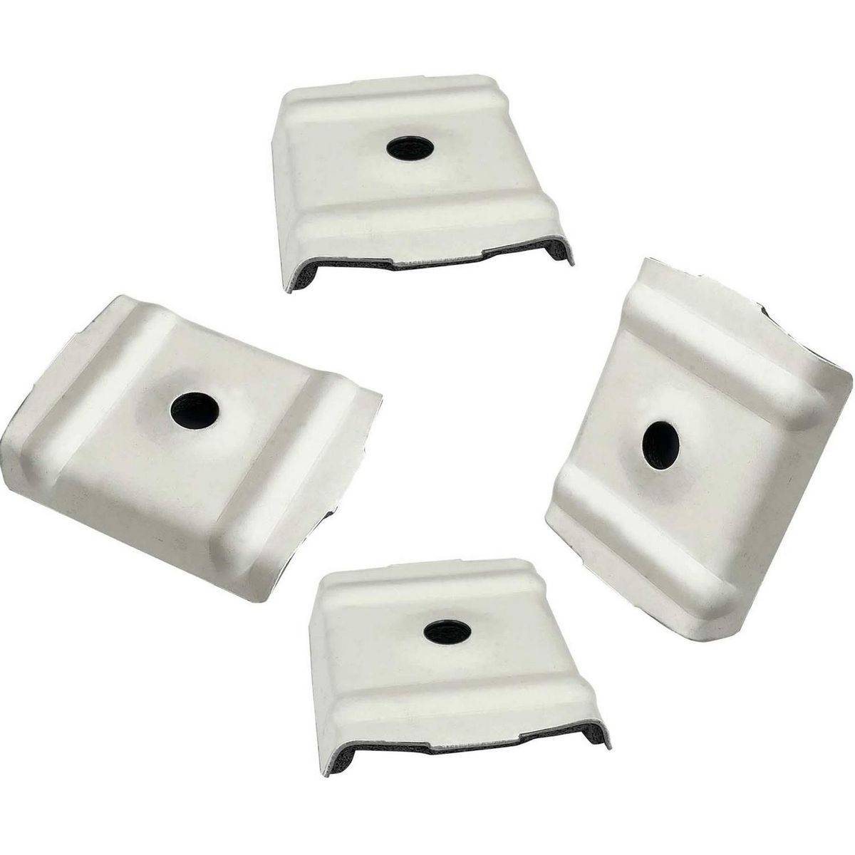 MAMUT - Golilla tipo k-35. acero y epdm 6.5 blanco 4 unid