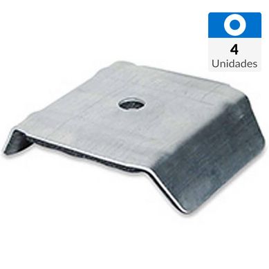 Golilla tipo k-35. acero y epdm 6.5 zinc 4 unid