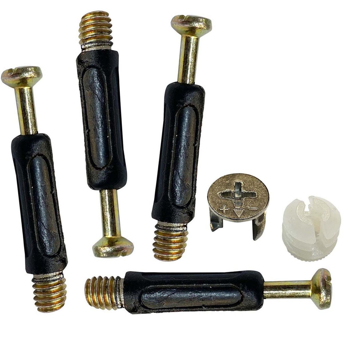 MAMUT - Kit tuerca + conector largo 32 mm 4 unid