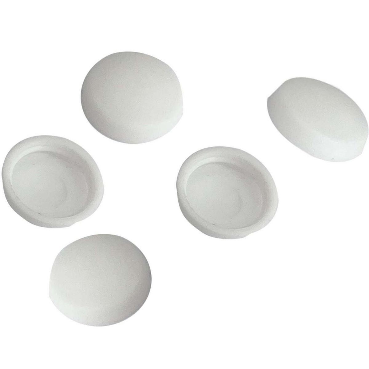 MAMUT - Tapon para tornillo hexagonal pvc 14.5 mm blanco 5 unid