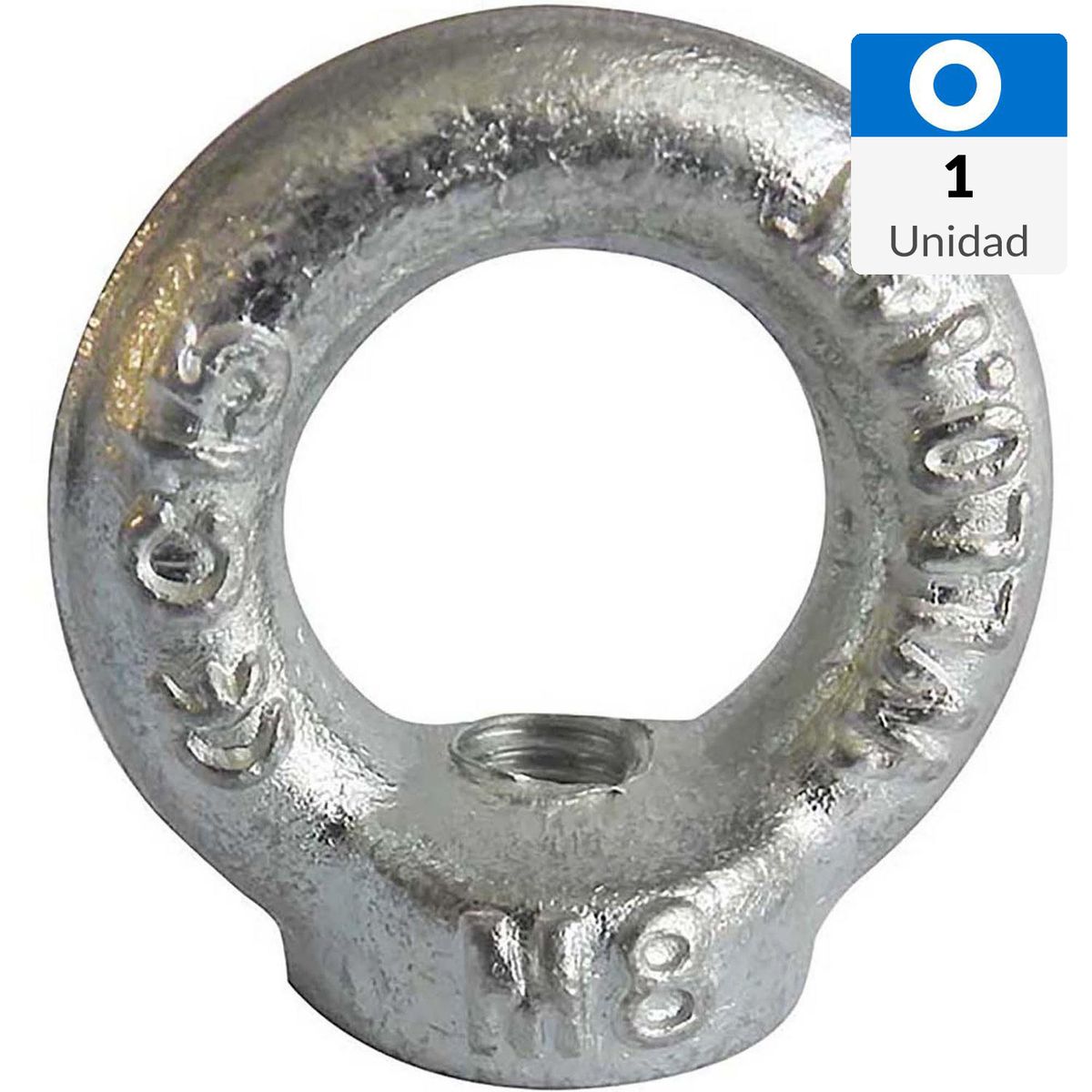 MAMUT - Tuerca ojo elevacion hilo interior M6 x 20 mm zincado 1 unid