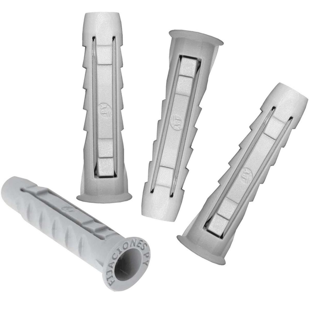 MAMUT - Tarugo espiga M5 x 25 mm de nylon 4 unid