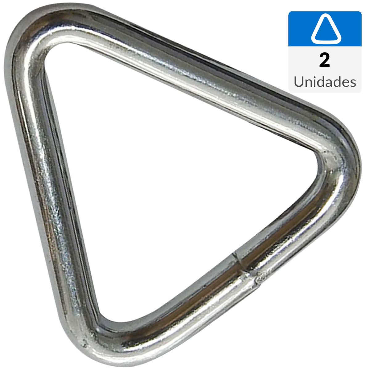 MAMUT - Anilla triangular M6 x 50 mm zincada 2 unid
