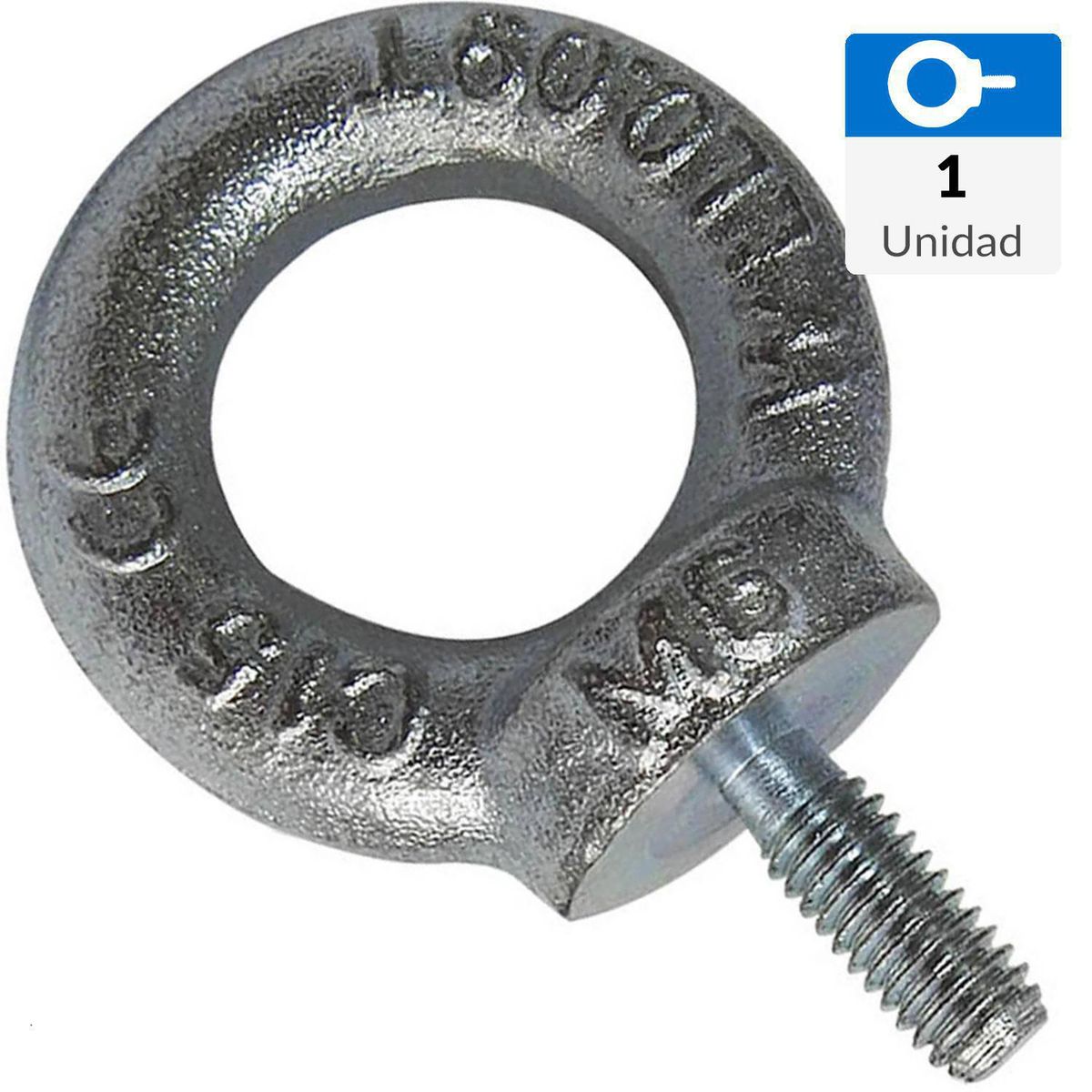 MAMUT - Perno ojo para elevacion M6 x 20 mm zincado 1 unid