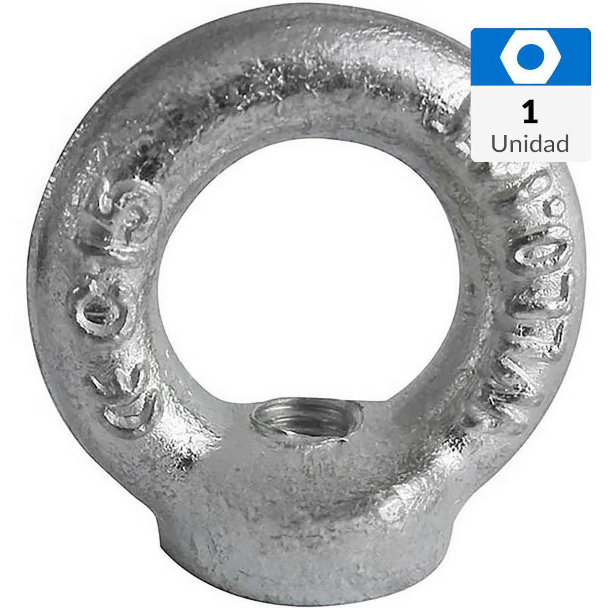 MAMUT - Tuerca ojo elevacion hilo interior M12 x 30 mm zincado 1 unid